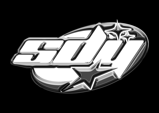 SDY Silver Sticker