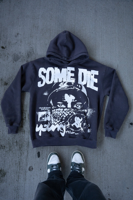 Some Die Young Oversized Hoodie