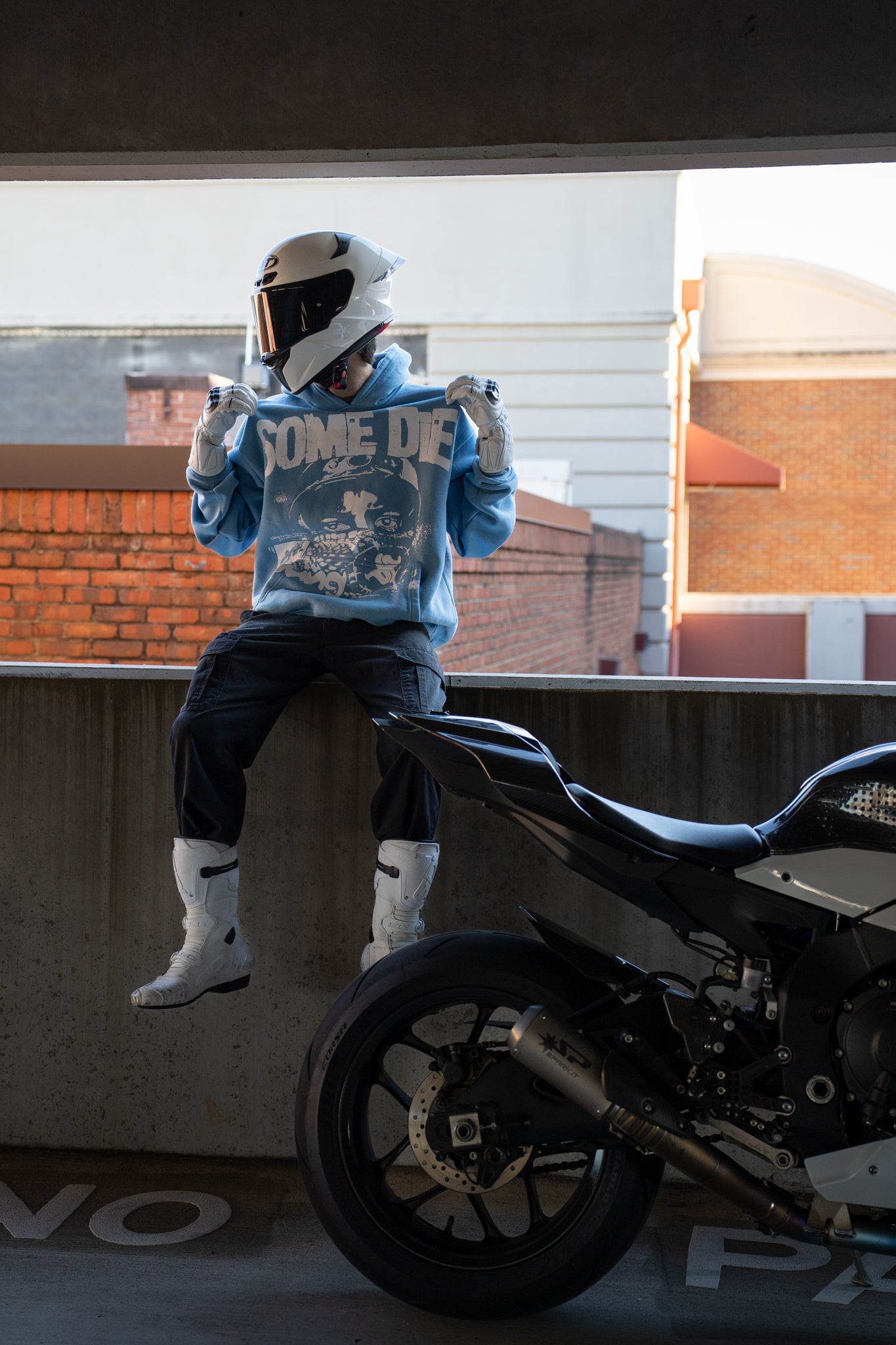Some Die Young Oversized Hoodie